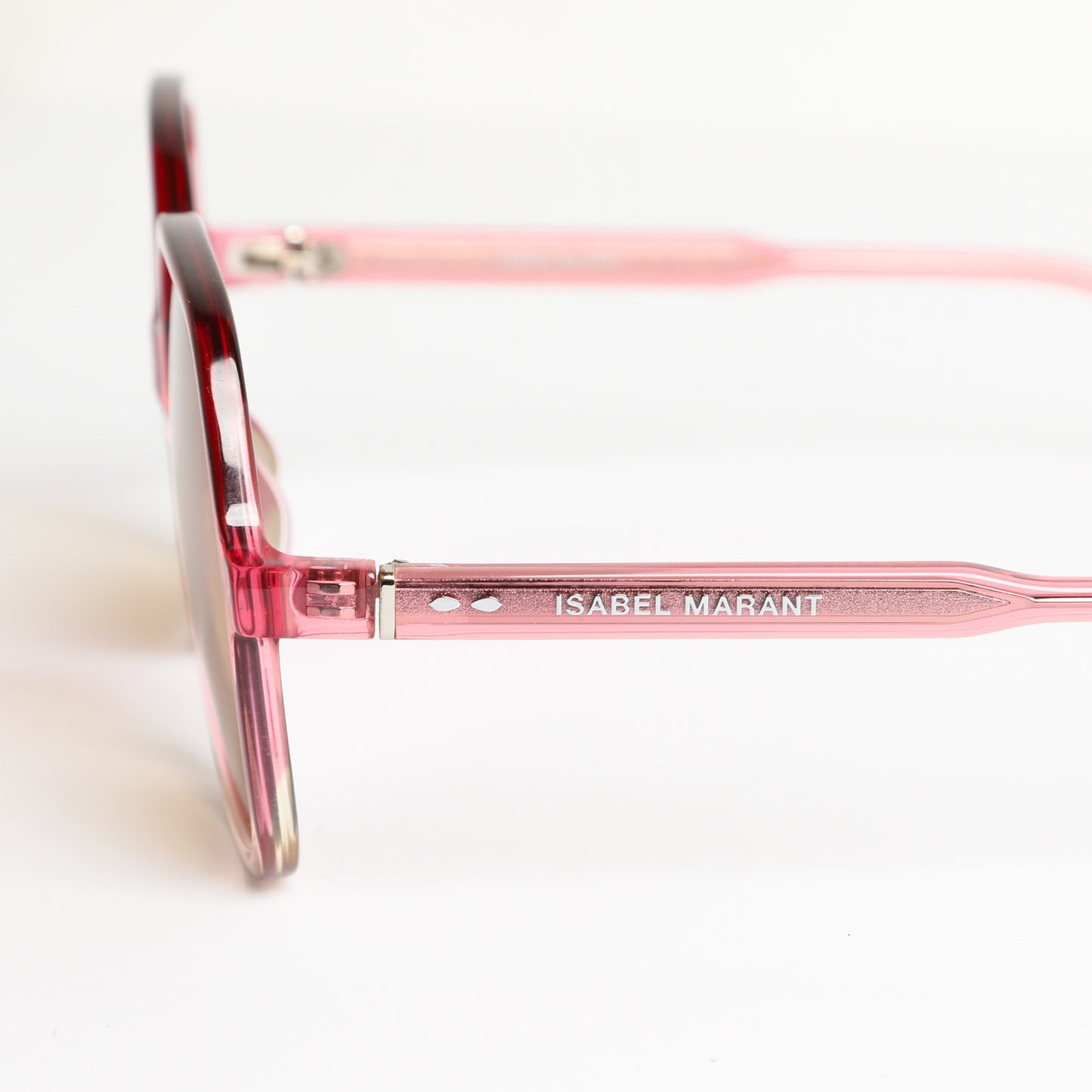 ISABEL MARANT Pink Oversize Gradient Designer Sunglasses