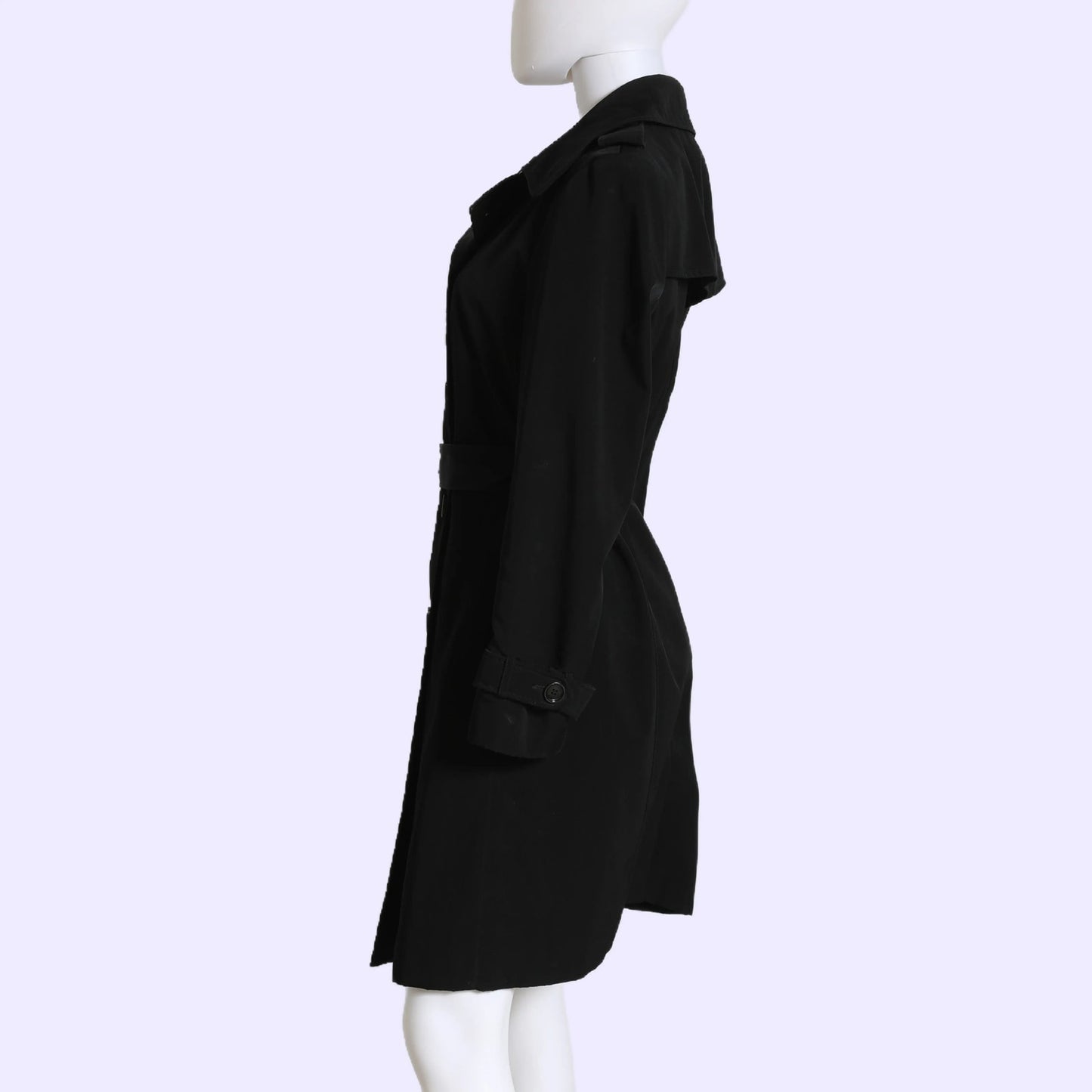 CALVIN KLEIN Black Trench Coat