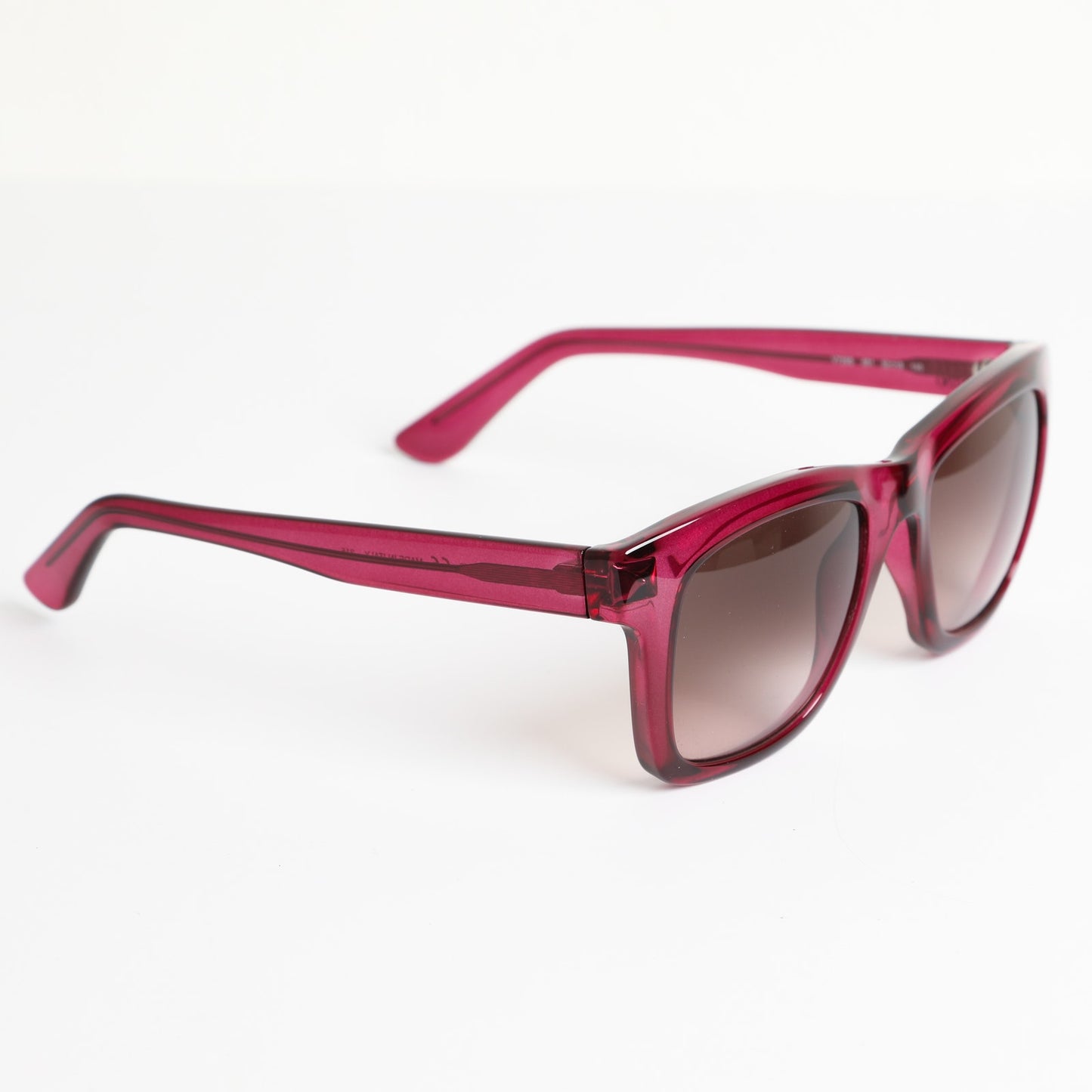 VALENTINO Garavani Red Wayfarer Gradient Rectangular Sunglasses