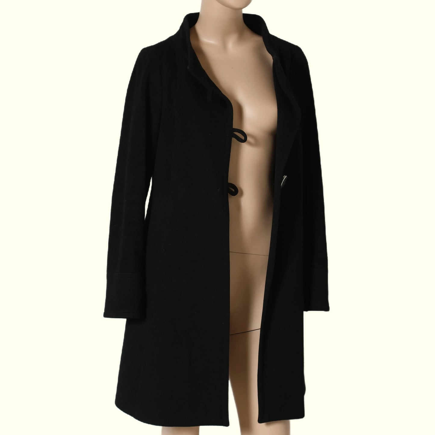 ZARA WOMAN Vintage Black Wool Coat