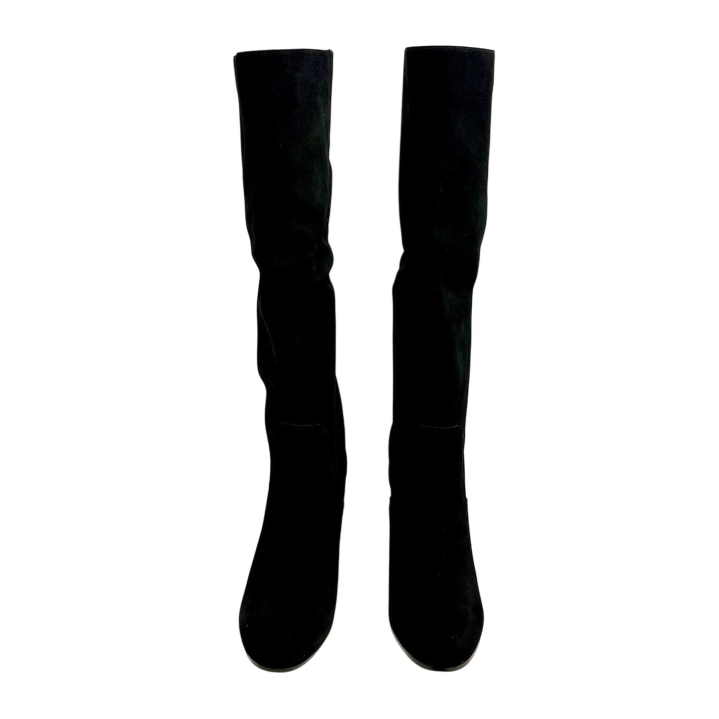 MICHAEL Michael Kors Women's Leigh Suede Dress Boots Black NEW WITH BOX