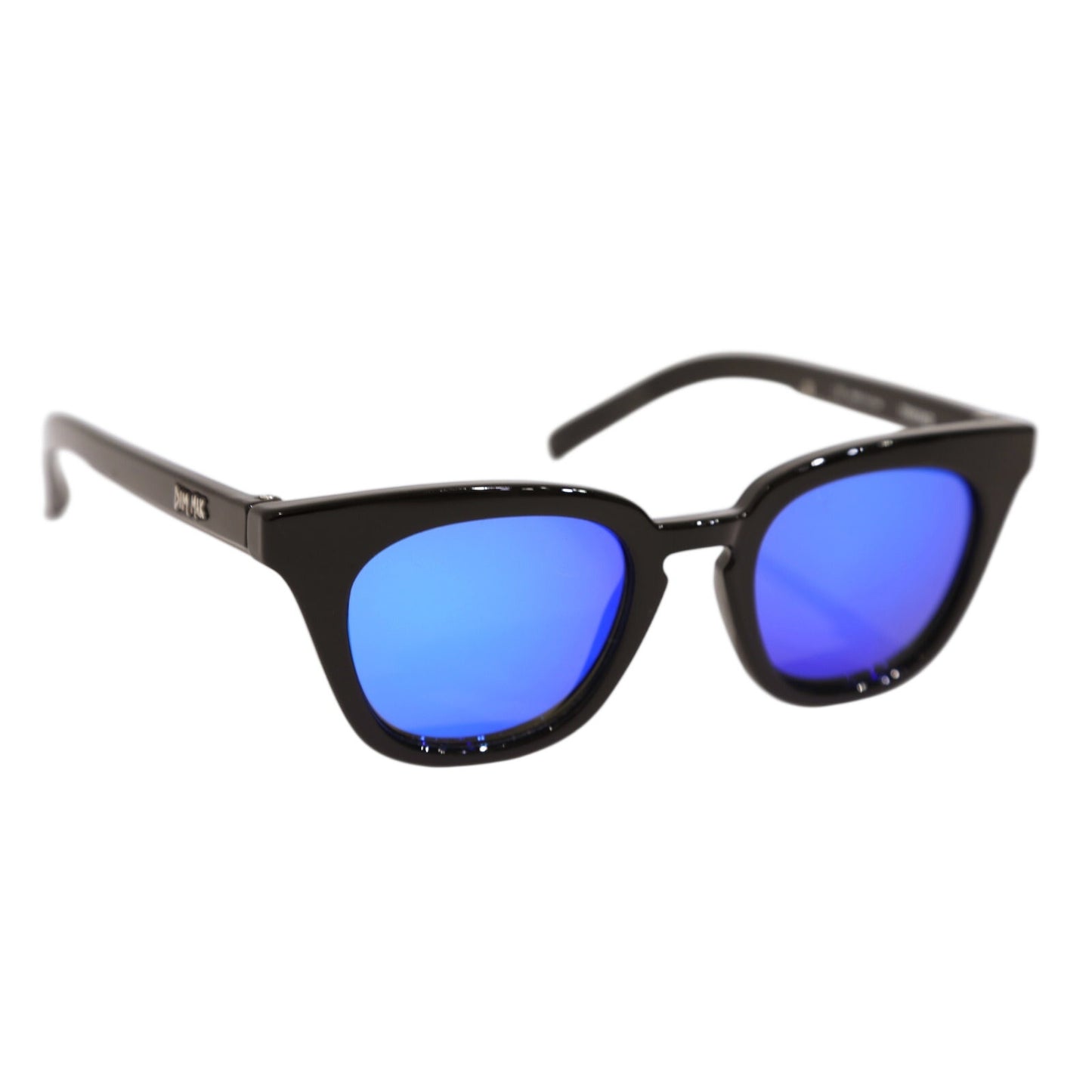 DIM MAK by Steve Aoki Black Polarized Blue Lens Sunglasses