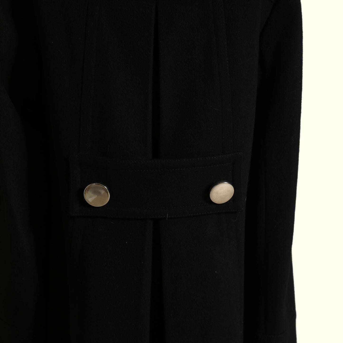 ZARA WOMAN Vintage Black Wool Coat