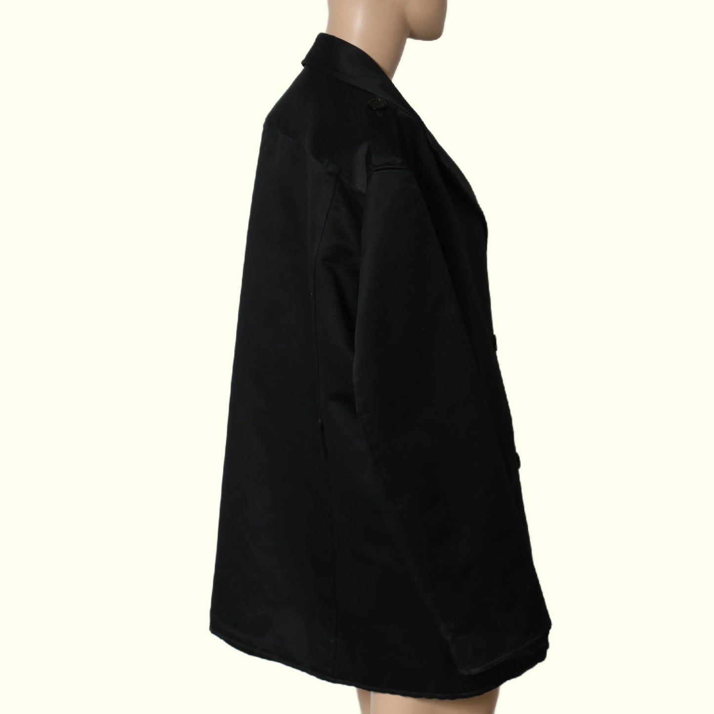 MARK EISEN Vintage Y2K Black Double Breasted Tuxedo Blazer
