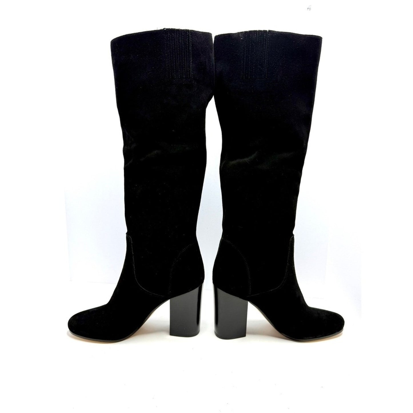 MICHAEL Michael Kors Women's Leigh Suede Dress Boots Black NEW WITH BOX