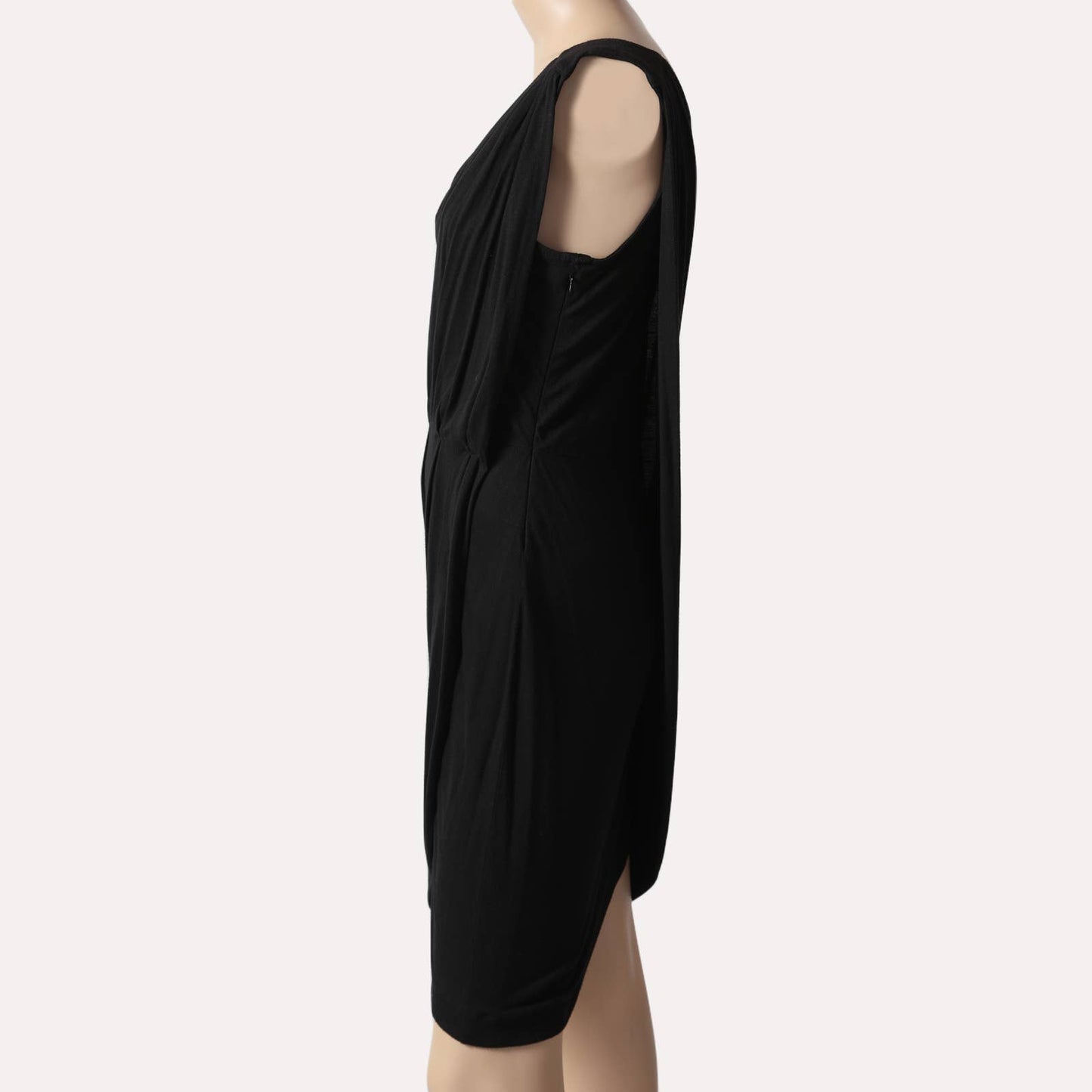 MARC BY MARC JACOBS Black One Shoulder Knit Dress