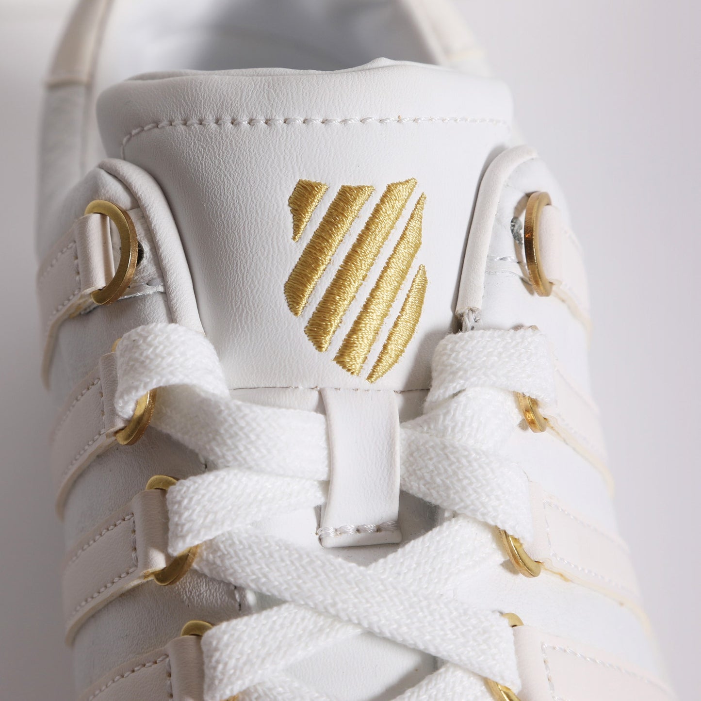 K SWISS White Leather Classic Sneakers 50th Anniversary Collection - New In Box