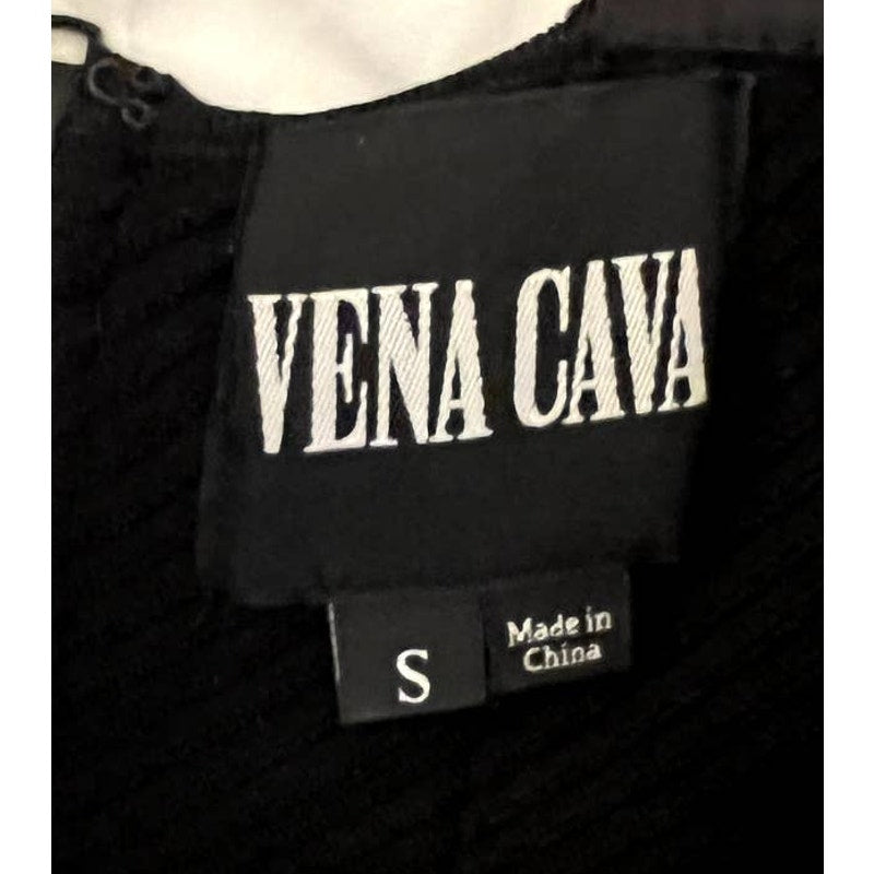 VENA CAVA Black Bandage Bodycon Mini Dress