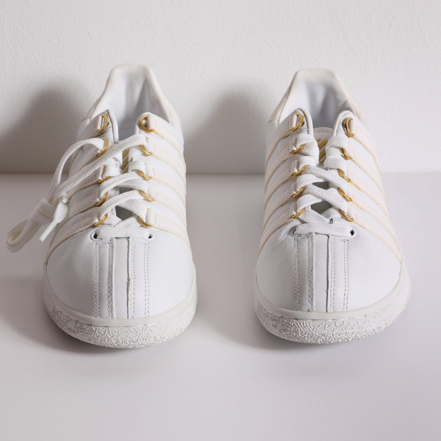 K SWISS White Leather Classic Sneakers 50th Anniversary Collection - New In Box