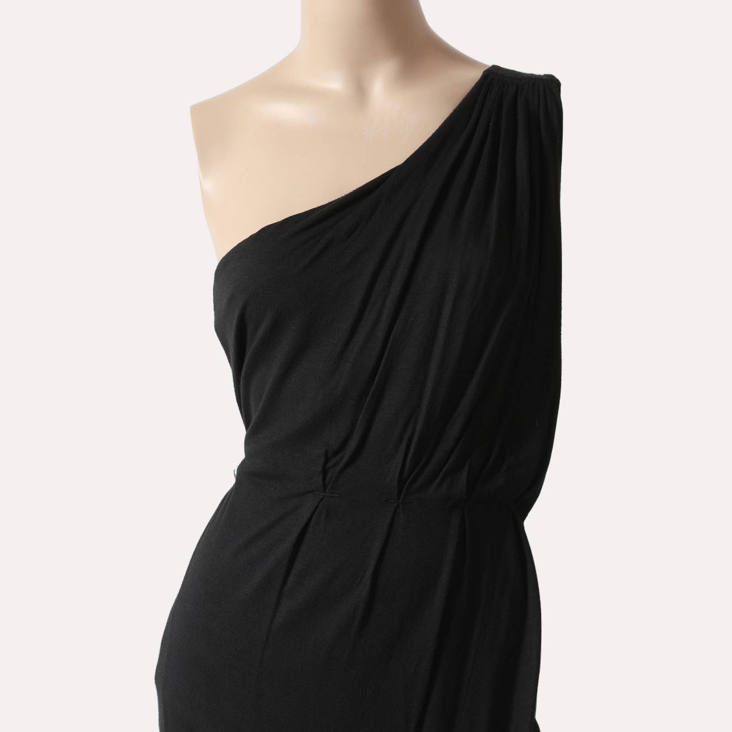 MARC BY MARC JACOBS Black One Shoulder Knit Dress