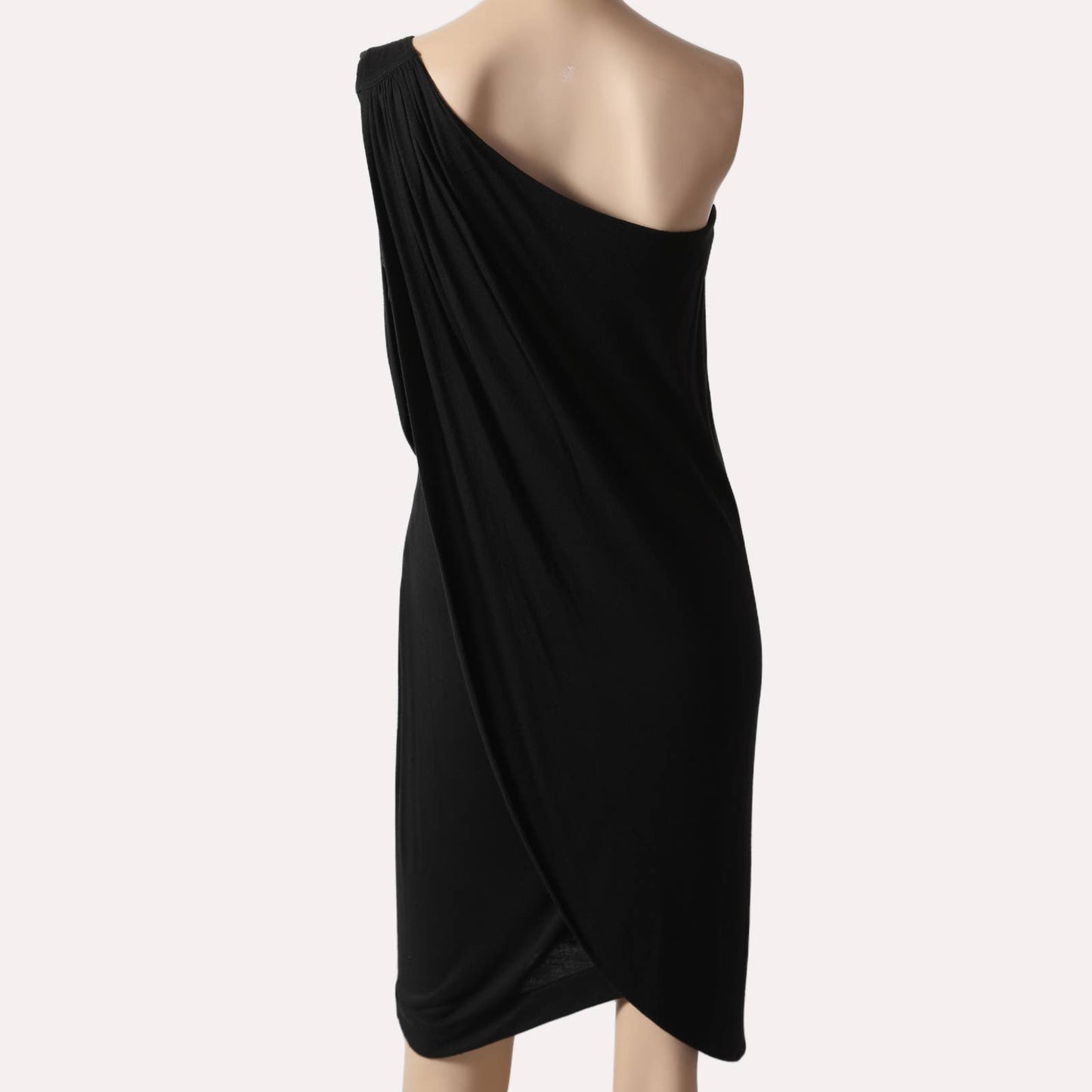 MARC BY MARC JACOBS Black One Shoulder Knit Dress