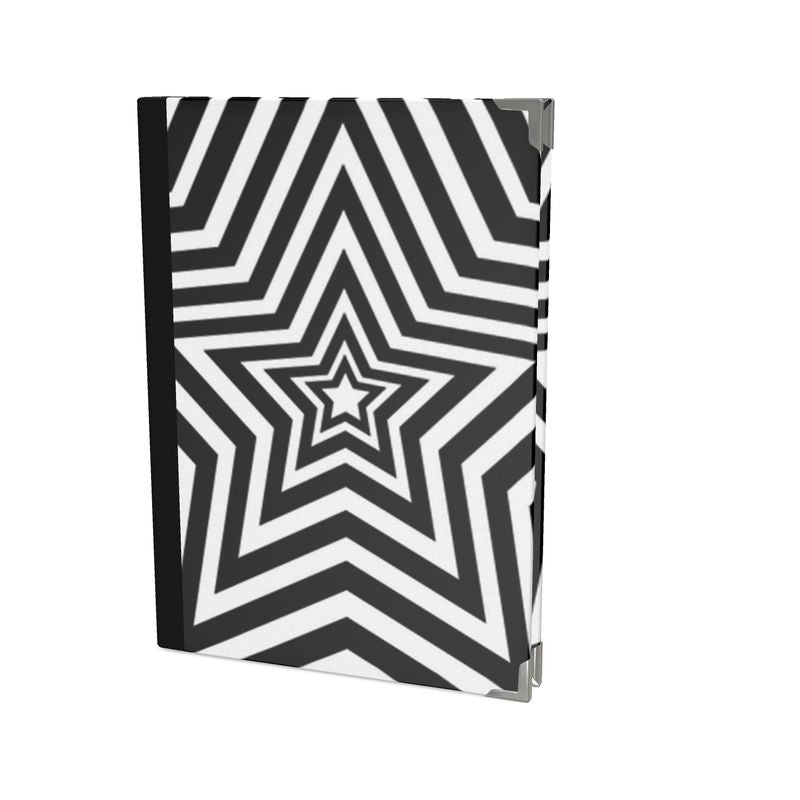 UNTITLED BOUTIQUE Black and White Star Journal