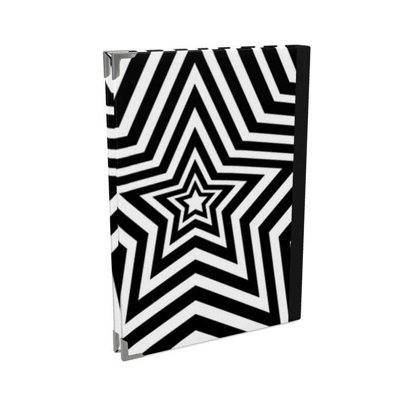 UNTITLED BOUTIQUE Black and White Star Journal