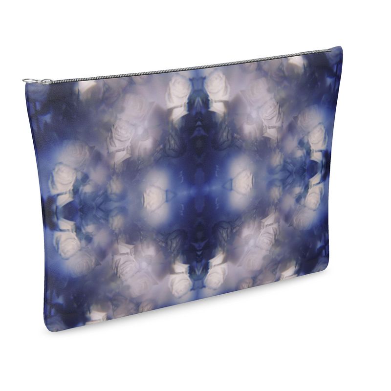 UNTITLED x Indira Cesarine "Les Roses Violettes" Kaleidoscopic Clutch Bag - Limited Edition
