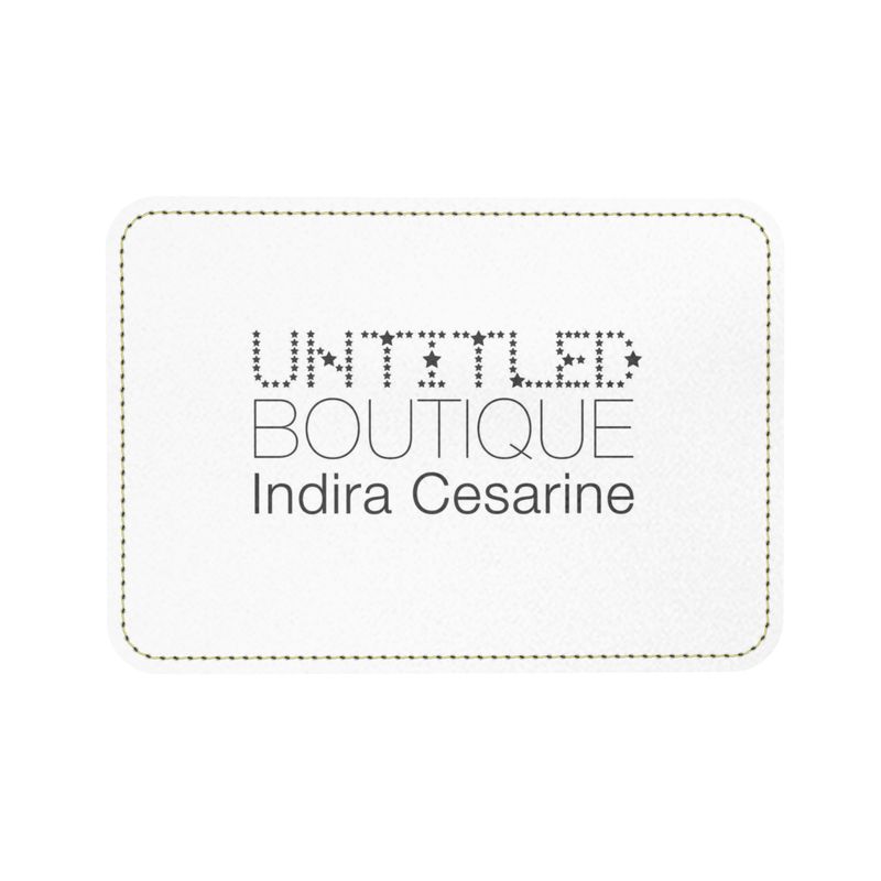 UNTITLED x Indira Cesarine "Cascade of Lilies" Kaleidoscopic Crossbody Bag with Silver Chain - Limited Edition