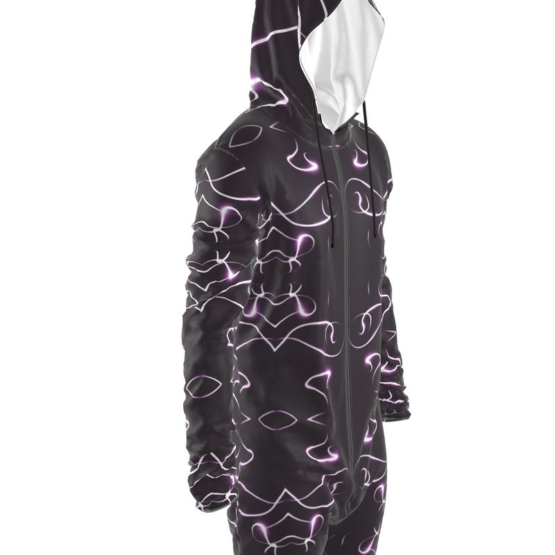 UNTITLED x Indira Cesarine "Lumière" Series Black and Pink Hazmat Suit - Limited Edition