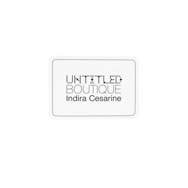 UNTITLED x Indira Cesarine "Lumière" Series Black and White Kaleidoscopic Handbag - Limited Edition