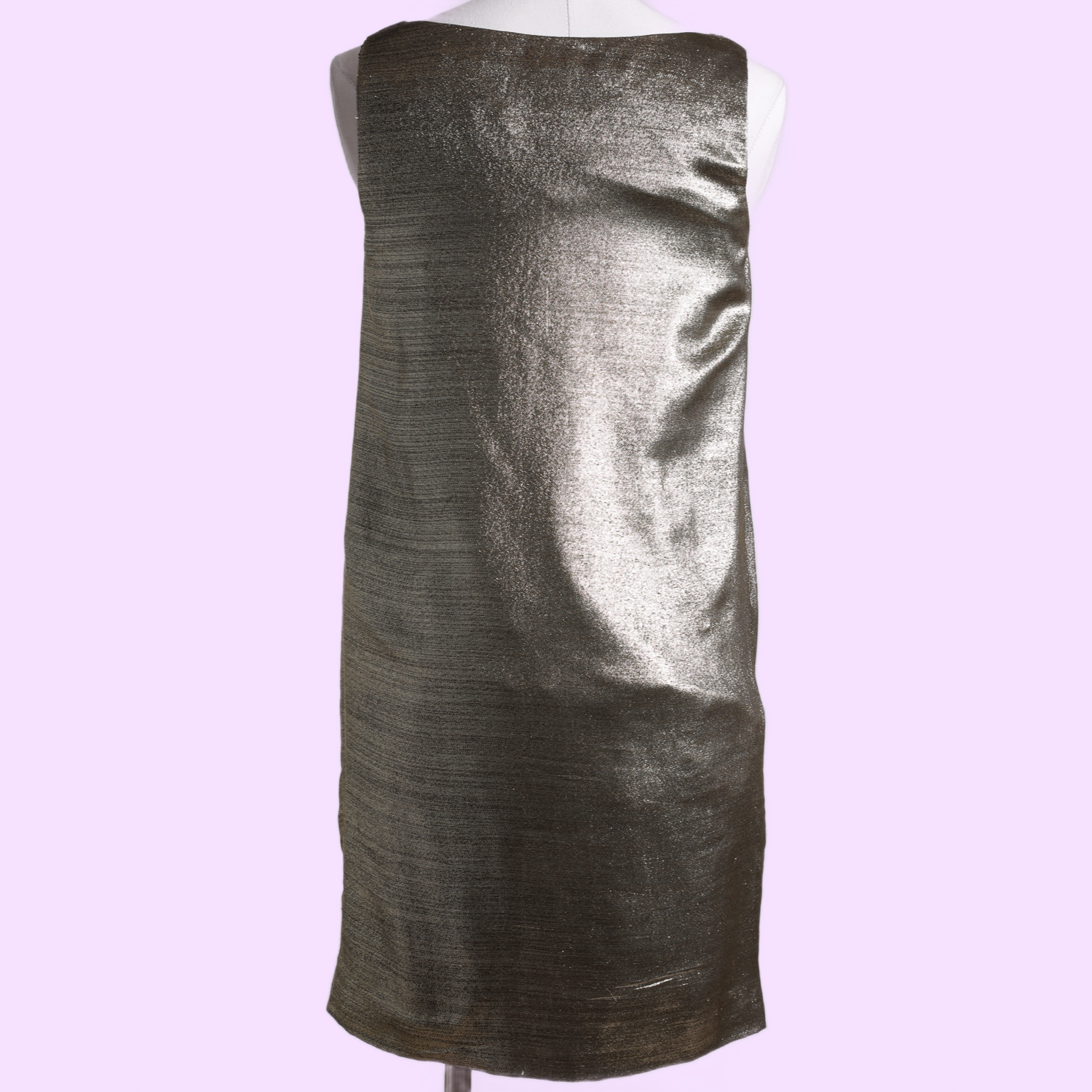 nicole miller gold dress Nicole Miller Dress Women's Size 6 Gold/Rose Sequin