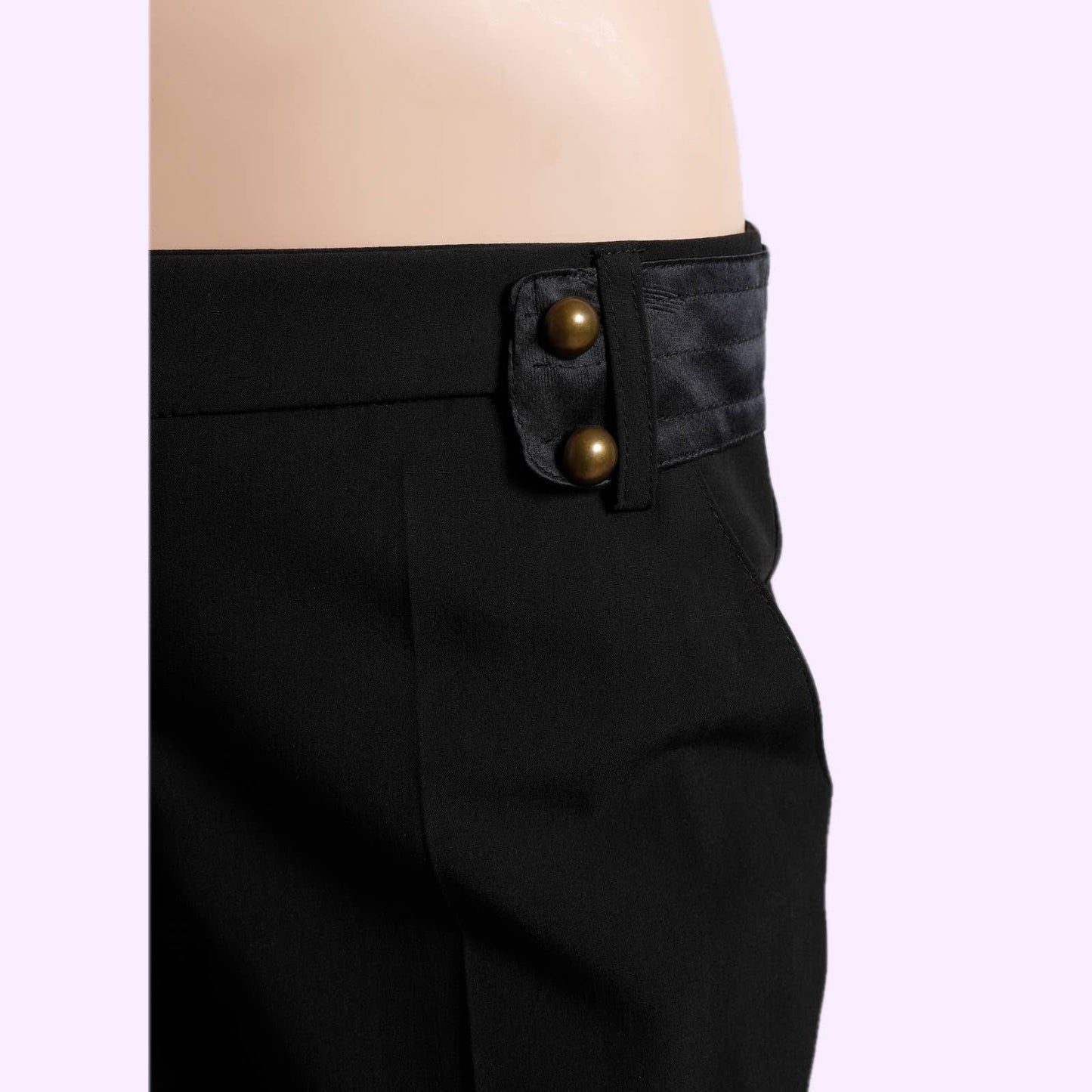 SANDRO Black Trouser Shorts