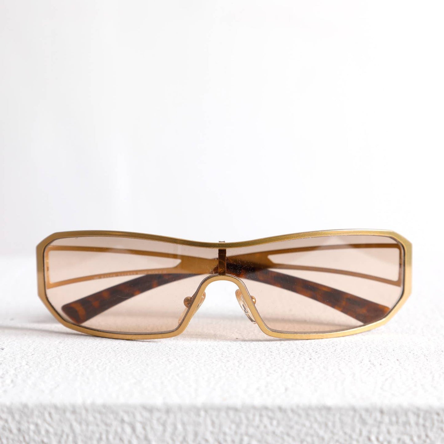 BLUMARINE Gold Framed Sunglasses