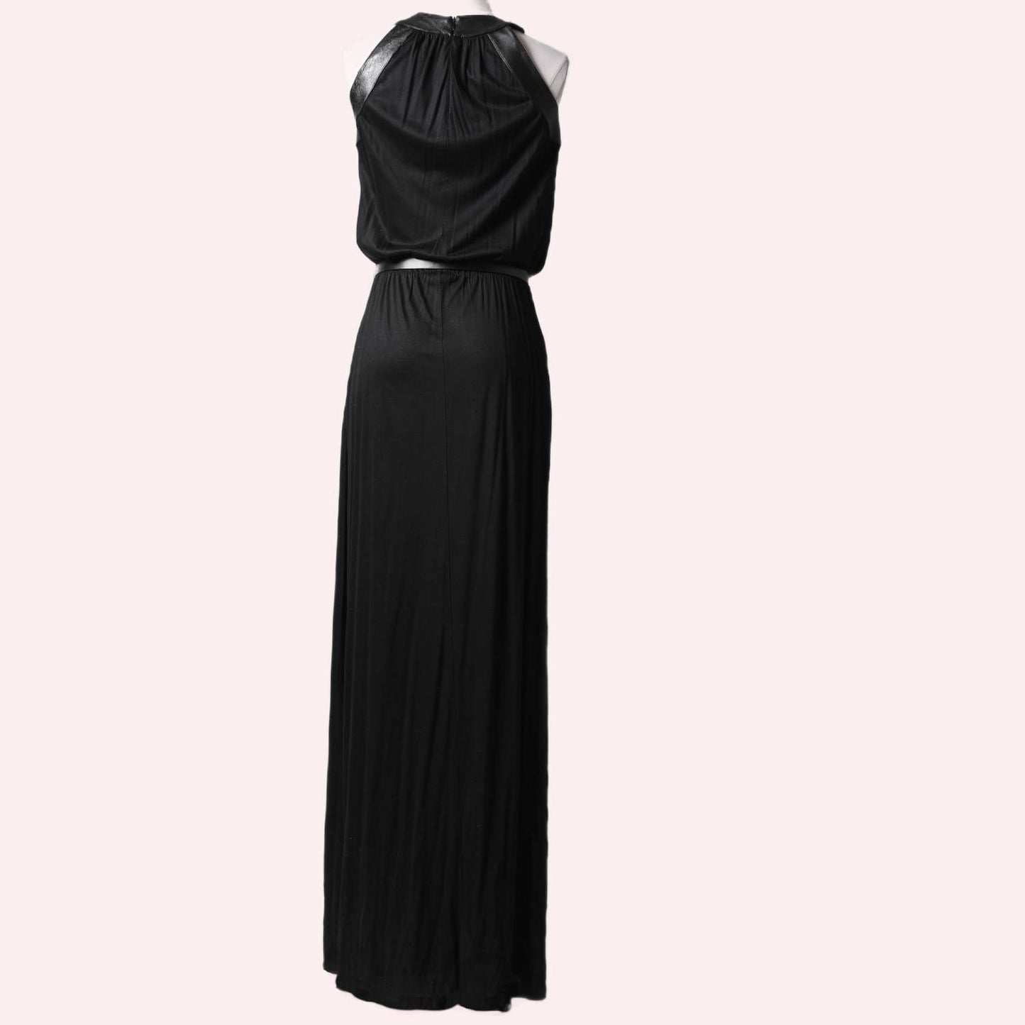 KARL LAGERFELD Black Sleeveless Maxi Dress