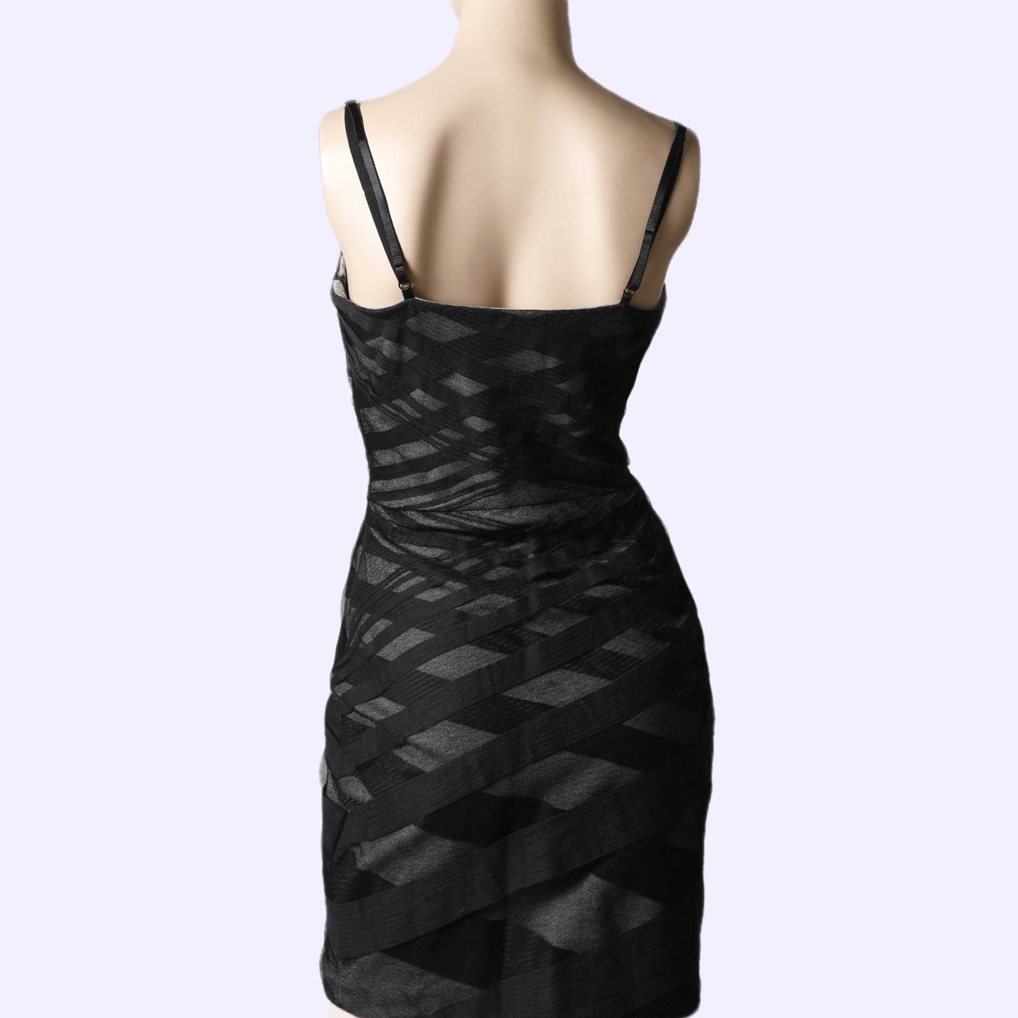 ROBERT RODRIGUEZ Geometric Patterned Sleeveless Mini Dress